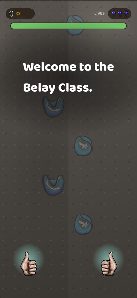 The Belay Class tutorial teaching you how to climb
